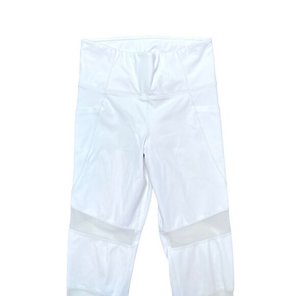 ATHLETA Meshblock Pocket Pura Tight Leggings White size small - Picture 4 of 7
